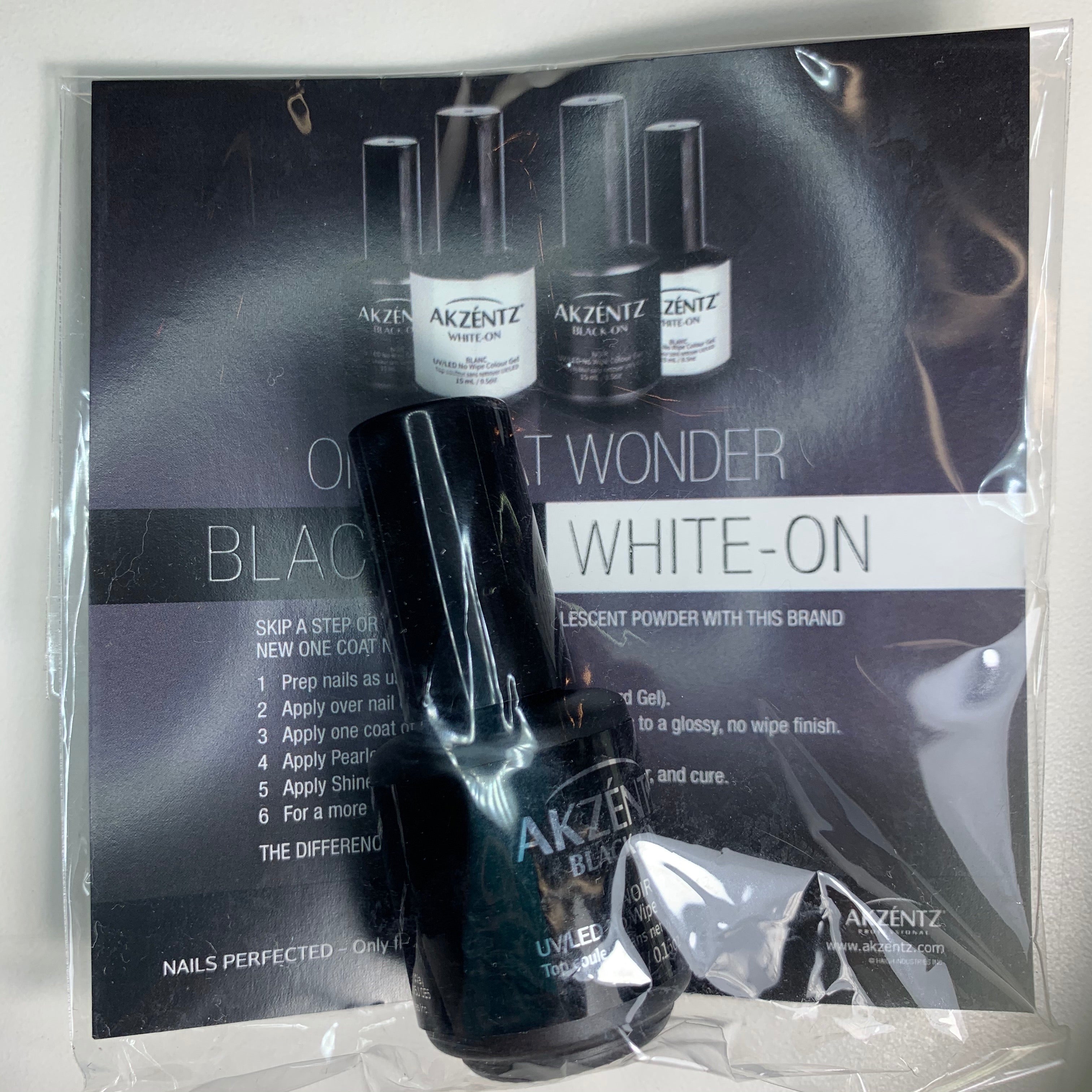 Black On Nonwipe for Chrome 5ml Mini Size