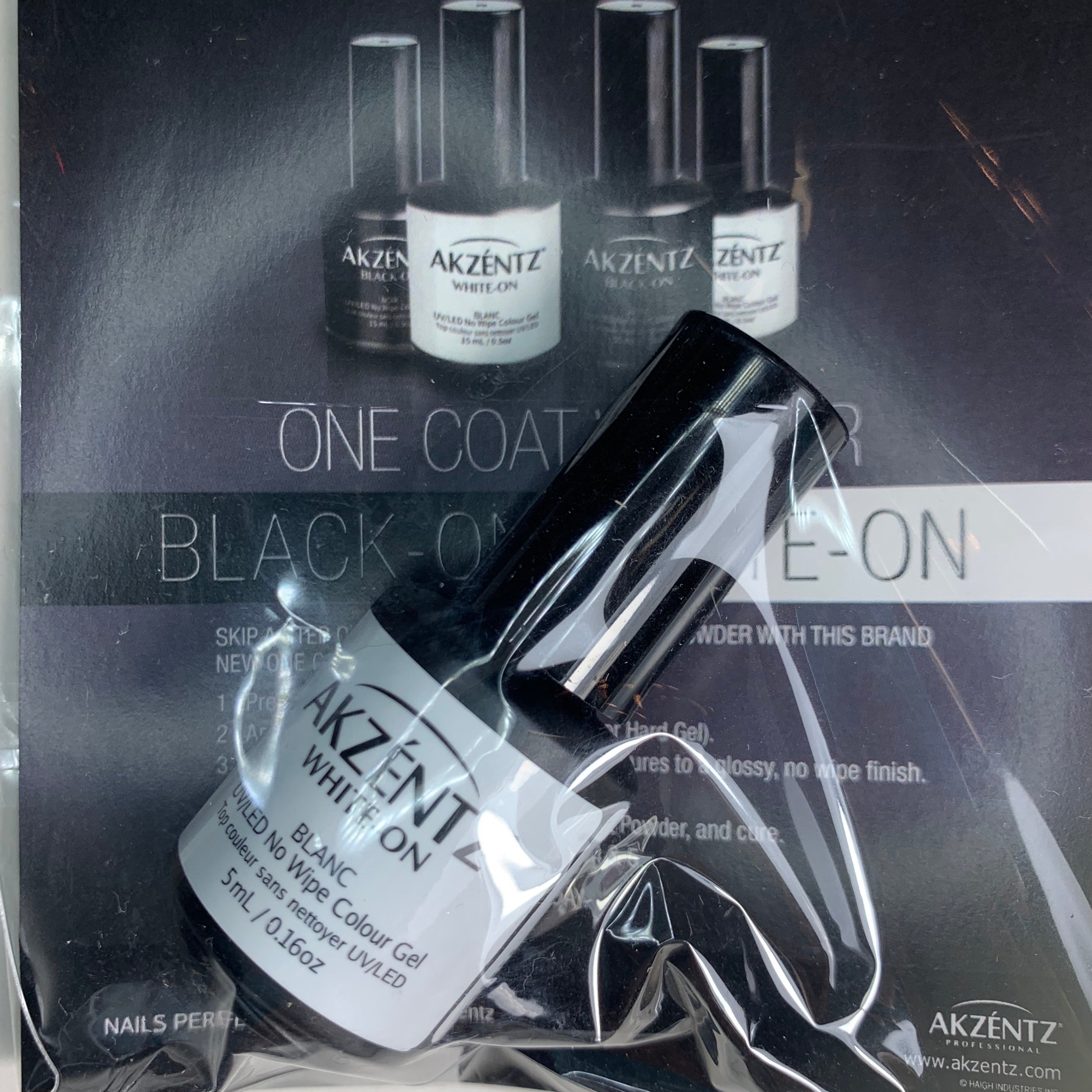 White On Nonwipe for Chrome 5ml Mini Size