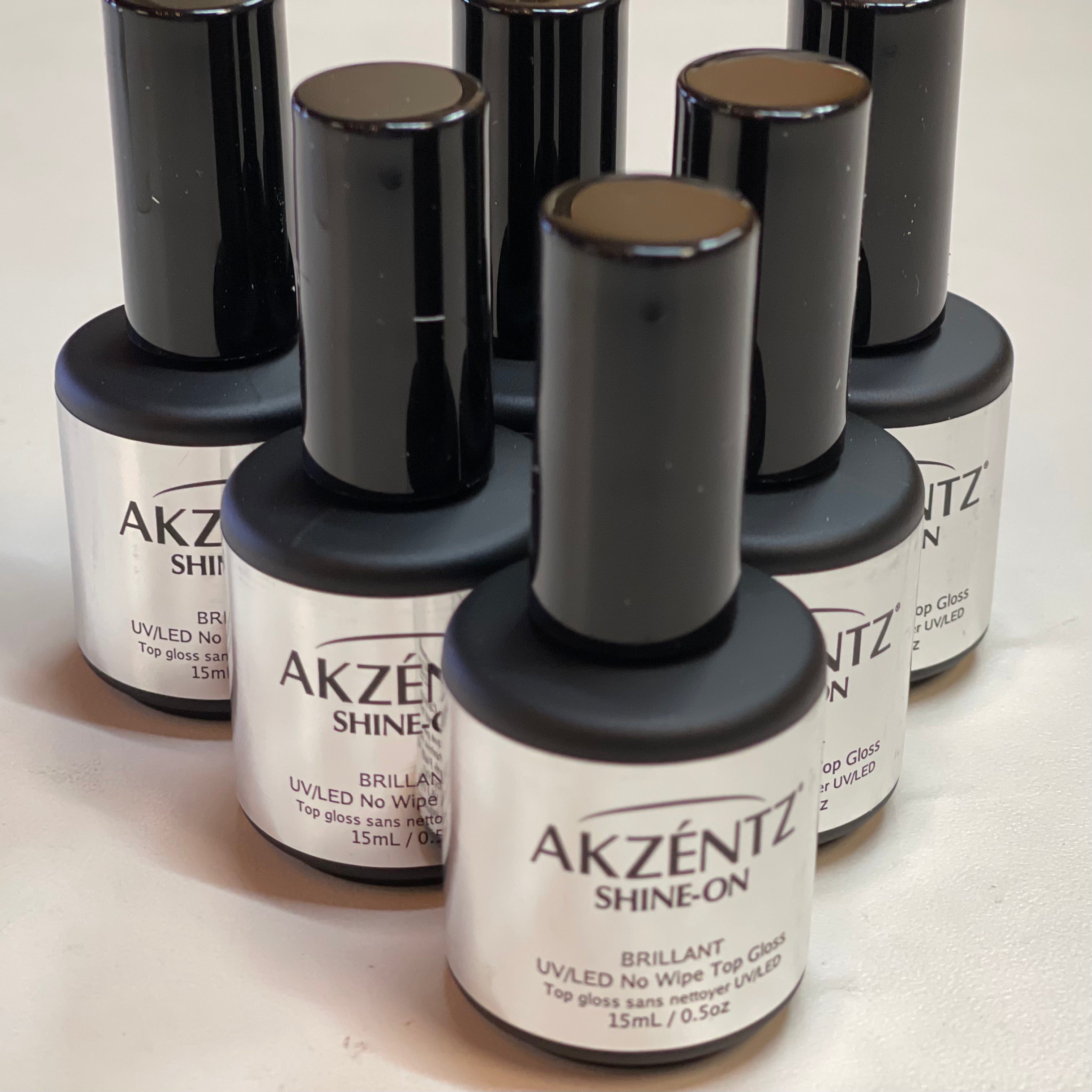 6 Bottles Shine-On 15ml Full Size (Check DIAMOND SHINE-ON)