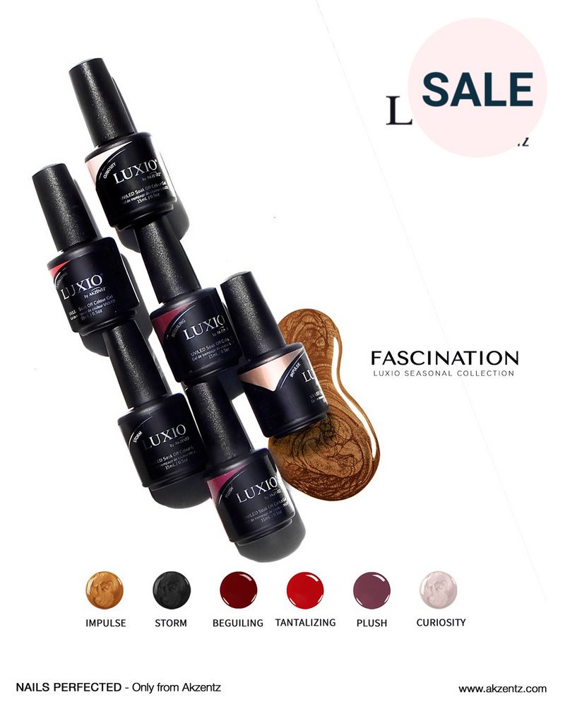 LUXIO FASCINATION COLLECTION 15ml Full Size x 6 Colors