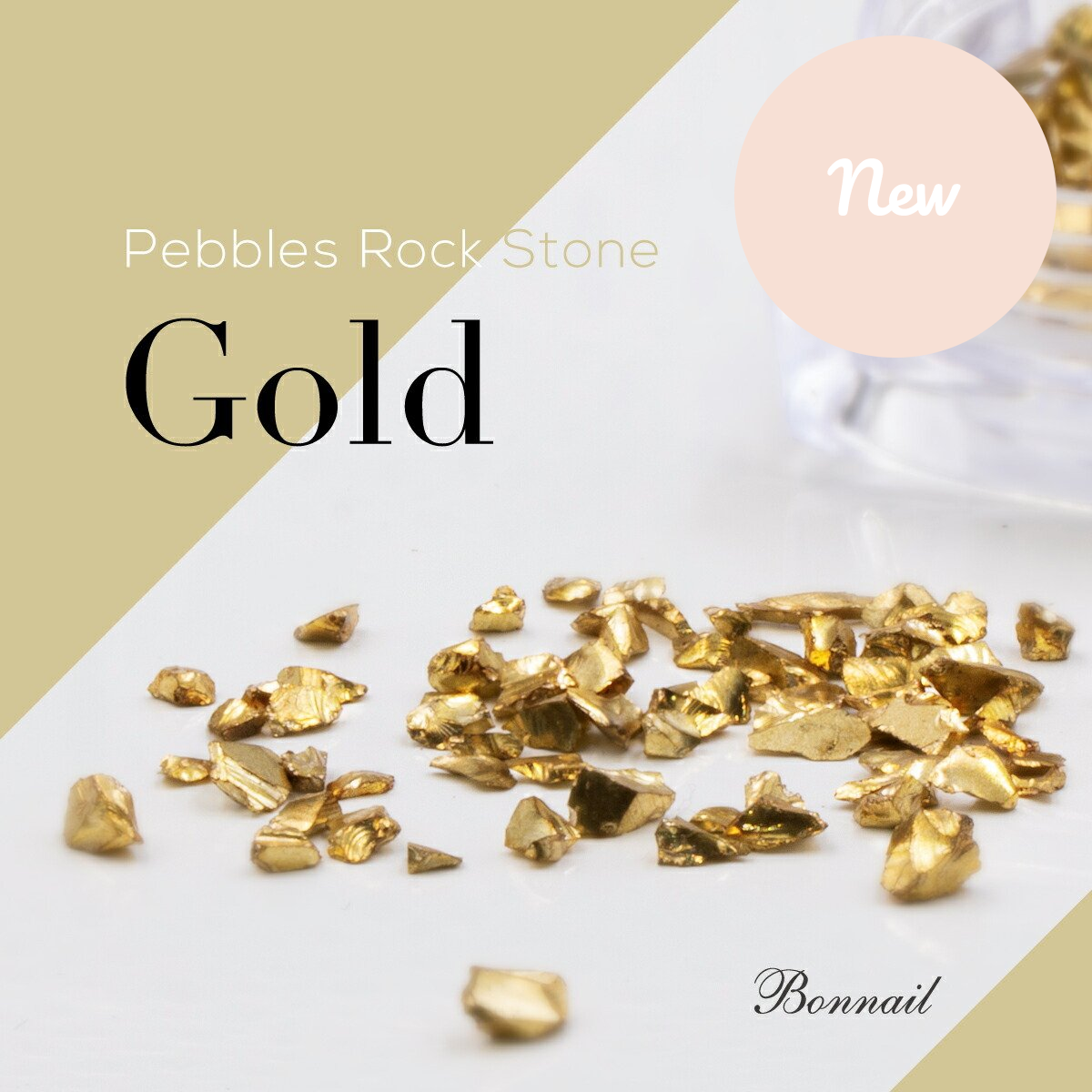 Rockstone Pebbles - Gold