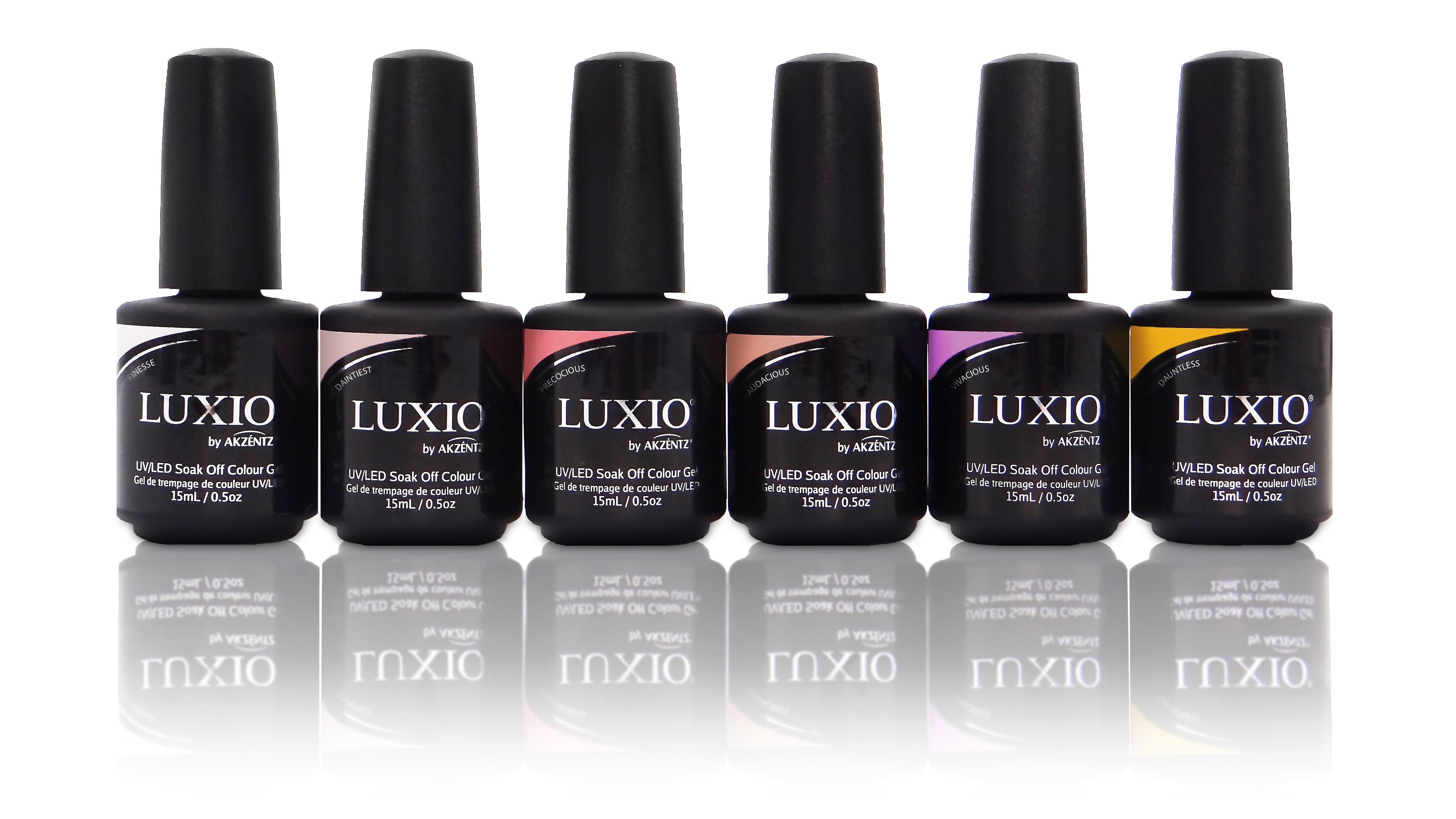 LUXIO TROPICO COLLECTION 15ml Full Size x 6 Colors