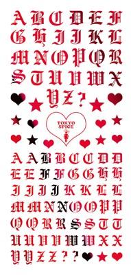 TSUMEKIRA BRITNEY TOKYO PRODUCT 2 CHOLA GLAMOUR 2 RED SG-BTK-111