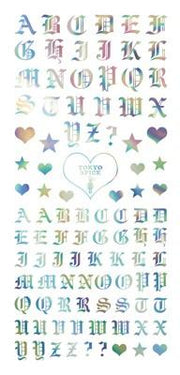 TSUMEKIRA BRITNEY TOKYO PRODUCT 2 CHOLA GLAMOUR 2 METALLIC RAINBOW SG-BTK-113