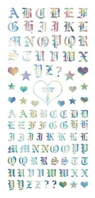 TSUMEKIRA BRITNEY TOKYO PRODUCT 2 CHOLA GLAMOUR 2 METALLIC RAINBOW SG-BTK-113